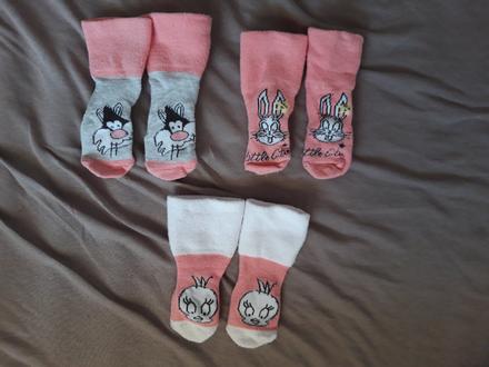 Ponožky 3ks, lupilu,62