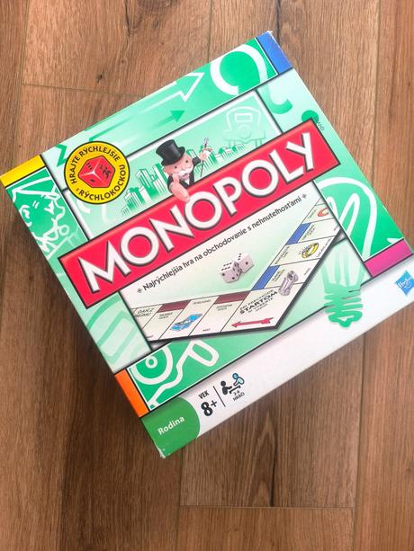 Spoločenská hra monopoly,