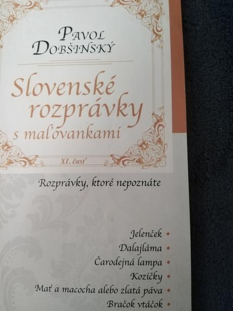 5 x slovenské rozprávky + omaľovanky,