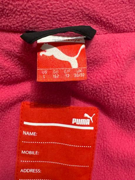 Detská zimná bunda puma, puma,152