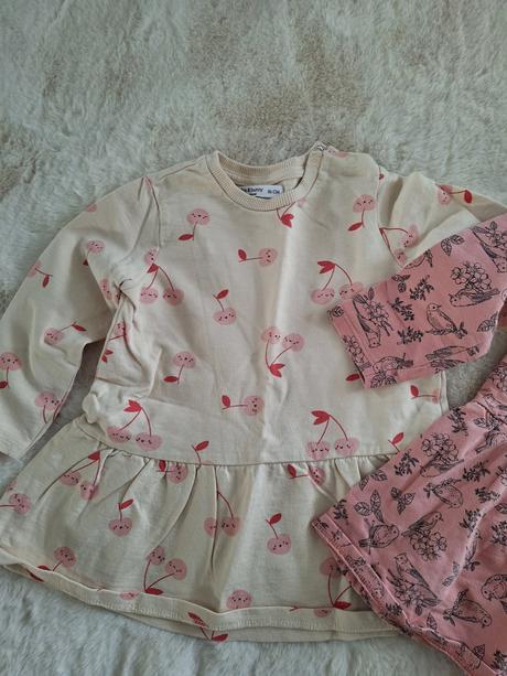 2 krat saty velkost 86, fox & bunny,86