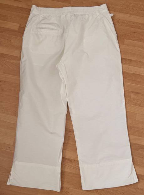 Adidas 3/4 biele športové nohavice, adidas,m