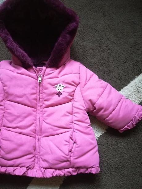 Zimná bundička pre dievčatá debenhams, debenhams,80