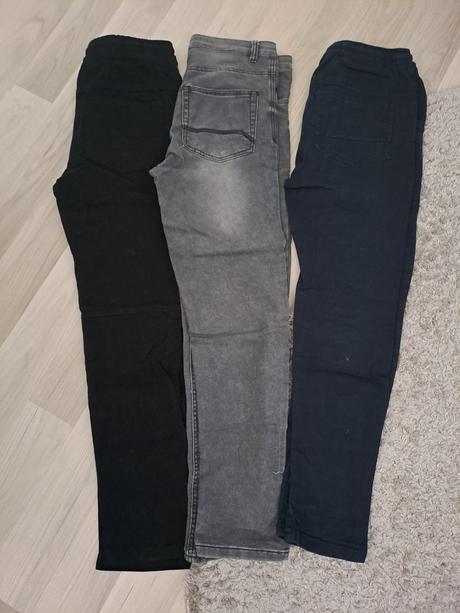 3x chlapčenské nohavice, 164