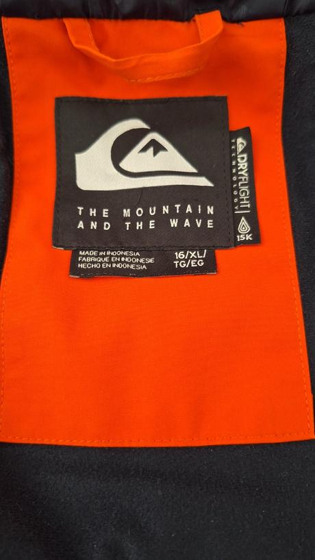 Lyziarzka bunda, quiksilver, 16rokov, quiksilver,170
