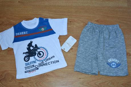 Detská letná súpravička pre chlapčeka, 80 - 110