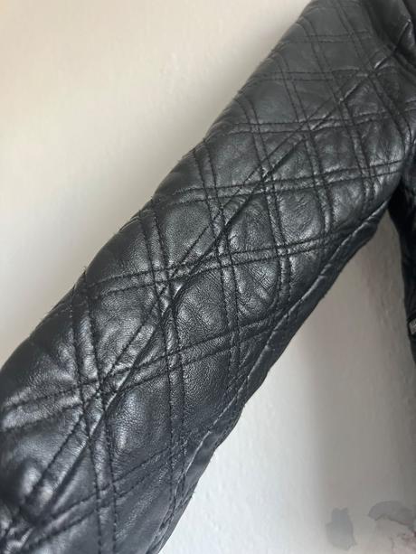 Mango trendy kozena bunda velk s prava koza presiv, mango,s