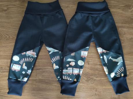 Jarné nezateplene sofsthellove nohavice, 80 - 140