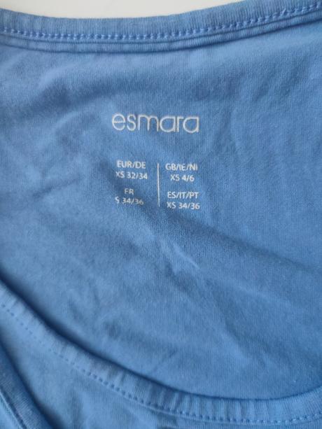 Tehotenské a dojčiace tricko, esmara,xs