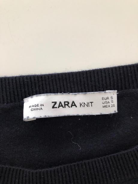 Svetrik s perlami, zara,s