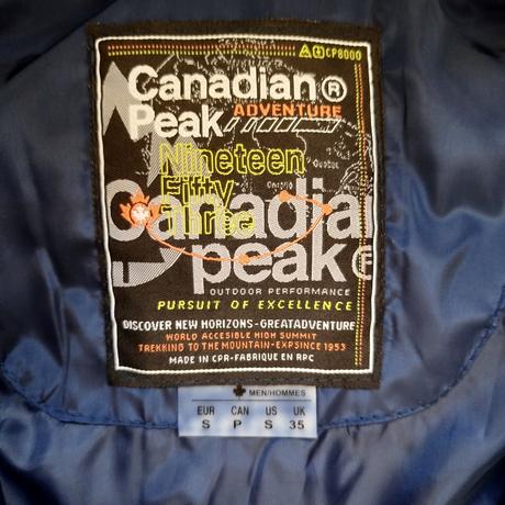 Perfektná značková bunda canadian peak - top stav, s