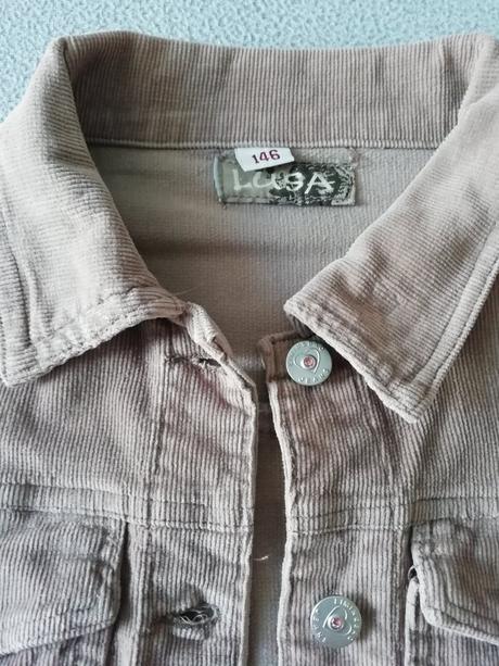 Dievčenská menčestrová bunda., lusa,146