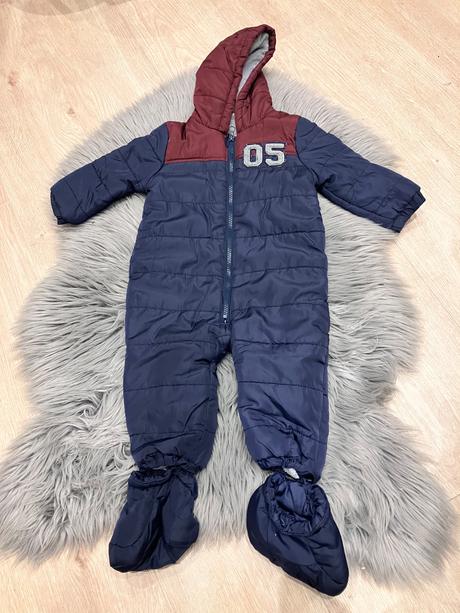 Chlapčenský zimný overal s kapucňou, f&f,80