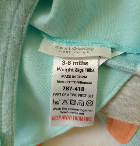 Dupačky next na 3-6 mes., next,62