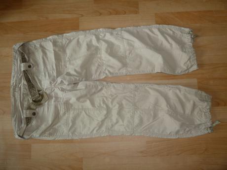 Dámske bavlnené nohavice s opaskom, amisu,l