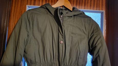 Dievčenská khaki parka velk. 158, pepperts,158