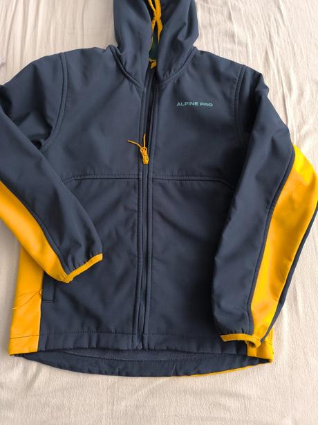 Softshellová bunda, alpine pro,140