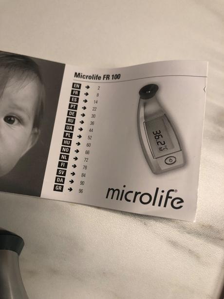 Microlife digitálny teplomer, microlife