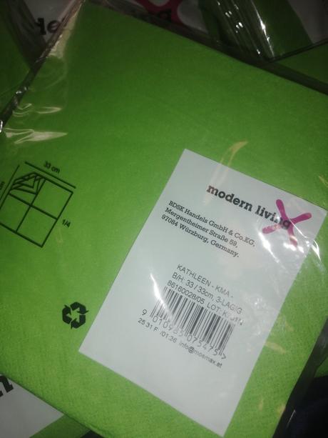 Servitky zelene 6 bal, 