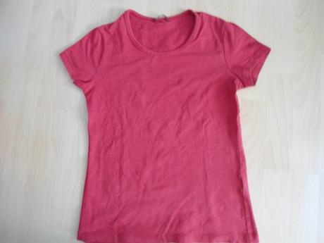Cervene tricko, h&m,s
