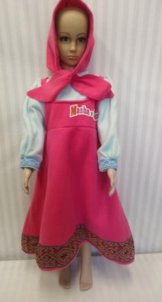 2 dielny fleesový kostým máša, italy, 3-5r, 98-116,