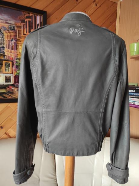 Kožená bunda roxy, veľ. s-m, roxy,m