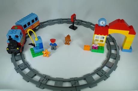 Lego vlacik a kolajnice, 