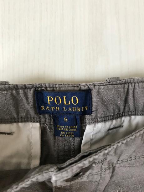 Kraťasky zn.ralph lauren, vel. 6r, ralph lauren,128