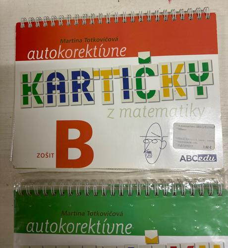 Autokorektívne kartičky matematika - b a c, 