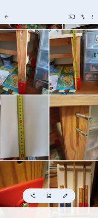 Ikea detský stôl a 3 plastové stoličky, 