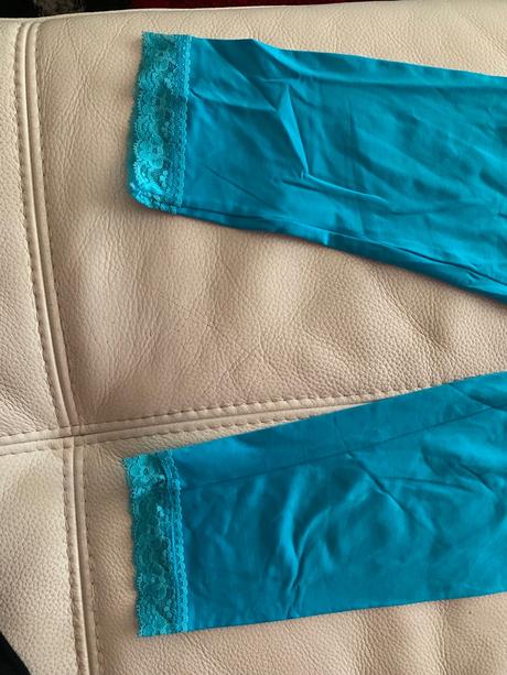 Mayo chix 3/4 legíny tyrkysové, s