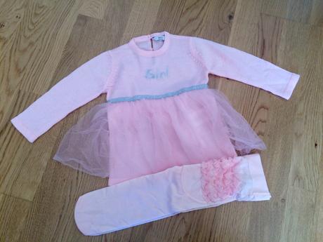 Šatičky svetrikové so silonkami, f&f,74