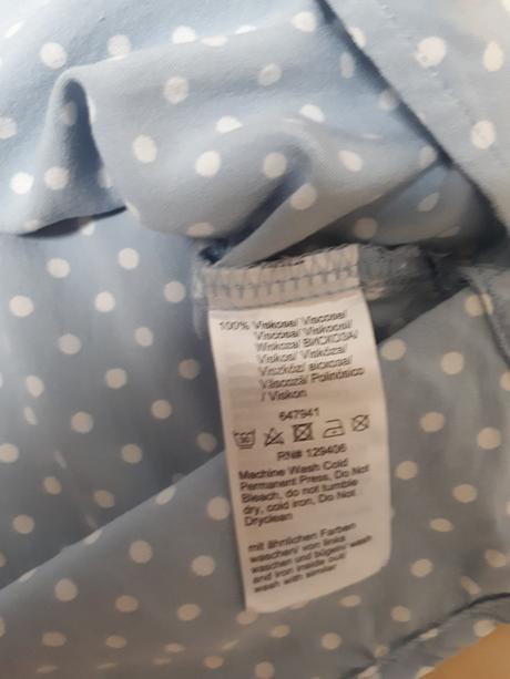 Bodkovaná blúzka, bonprix,36