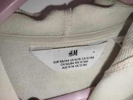Hm mikina oversize a cropp 158/164, h&m,164