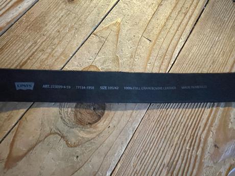 Kožený levi's vintage opasok 105 cm, levi’s