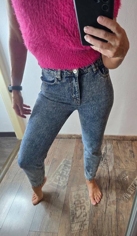 Bershka mom fit, bershka,36