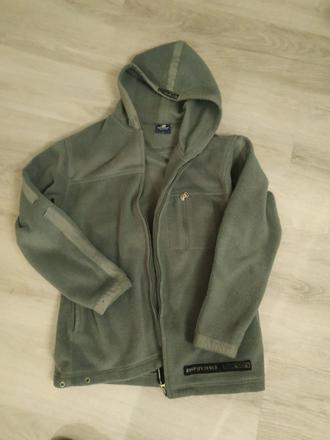 Flisová mikina  na zips - ako bunda, s