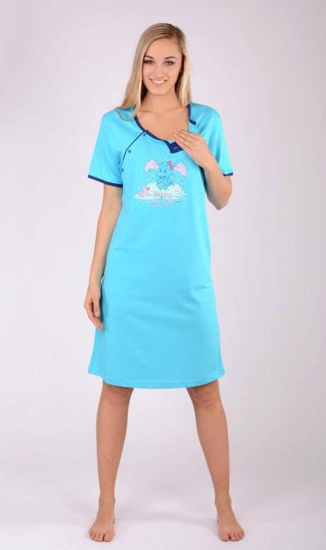 Materská nočná košieľka na kojenie, l / m / s / xl / xxl