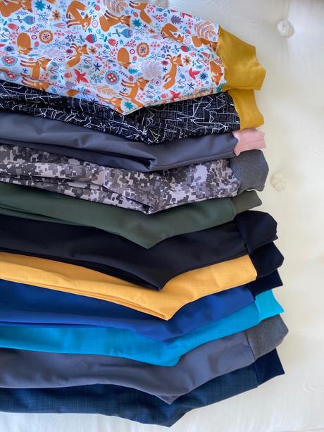 Softshellove nohavice, 92 - 122