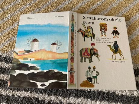 S maliarom okolo sveta prvé vydanie 1989,