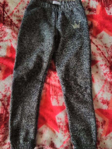 Sivé hrubé tepláky, pepco,122