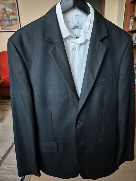 Pánsky oblek s košeľou, 52