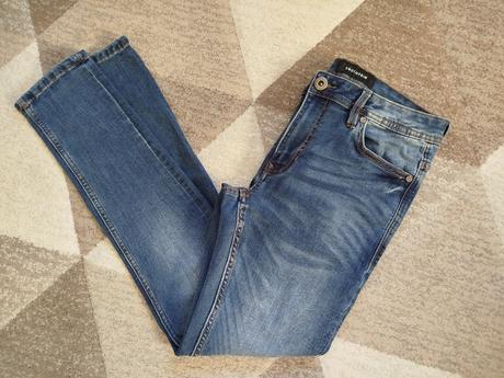 Pohodlné rifle smog - veľkosť 28/30, denim,28