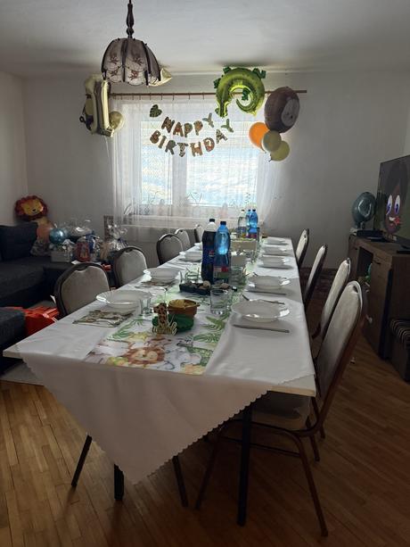 Narodeninová výzdoba safari 1 rok safari,