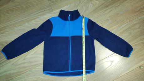 Flísová mikina 110/116, h&m,116