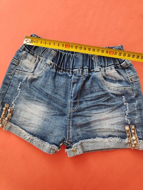 Kraťasy  riflové 128, 128