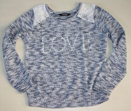 122/128 mikina love,7-8 r., george,128