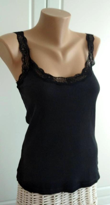 Tielko s čipkovanými ramienkami - veľ. s-m, cherokee,s