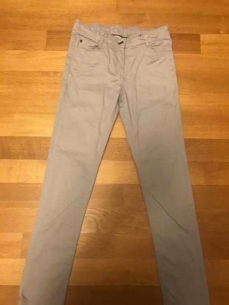 Jacadi svetlosivé bavlnené nohavice, jacadi,140