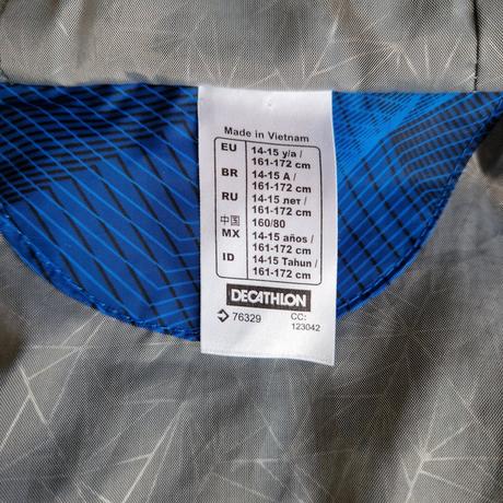 Jesenná vatovaná bunda, decathlon,164